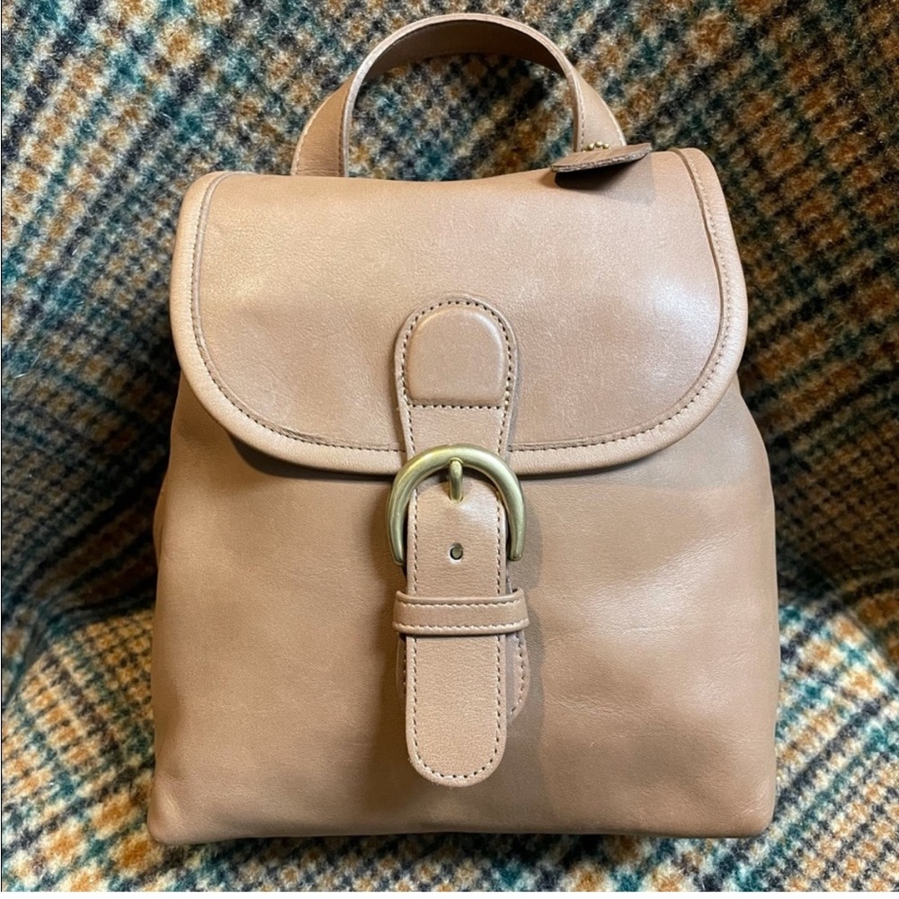 Coach Tan Soho Bantam Backpack